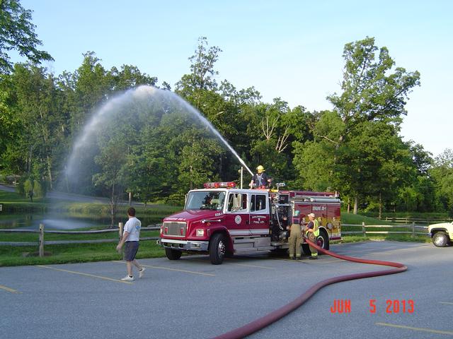 Tanker Shuttle (Water Supply) Training @ Ski Roundtop - Photo by Stacy Shank