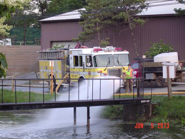 Tanker Shuttle (Water Supply) Training @ Ski Roundtop - Photo by Stacy Shank