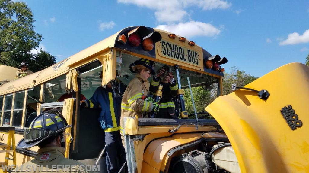 Bus Rescue Training at the York County Fire School. 9/29/18