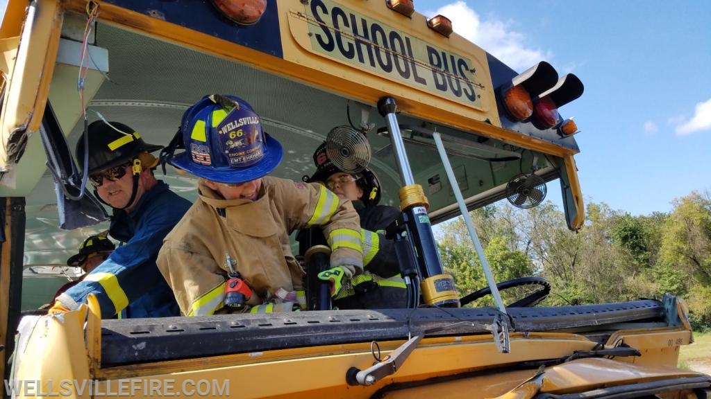 Bus Rescue Training at the York County Fire School. 9/29/18