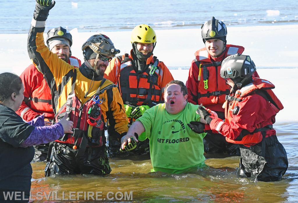 01/22/22 Special Olympics Polar Plunge.  photos by curt werner