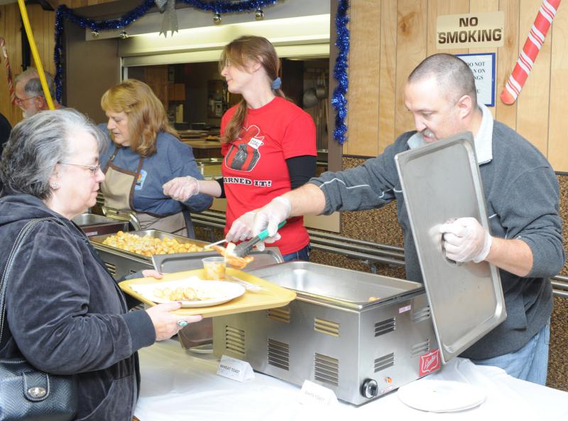 Breakfast with Santa on 12/06/14.  Photos by Curt Werner