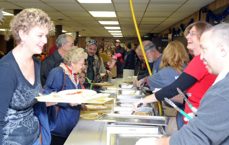 Breakfast with Santa on 12/06/14.  Photos by Curt Werner