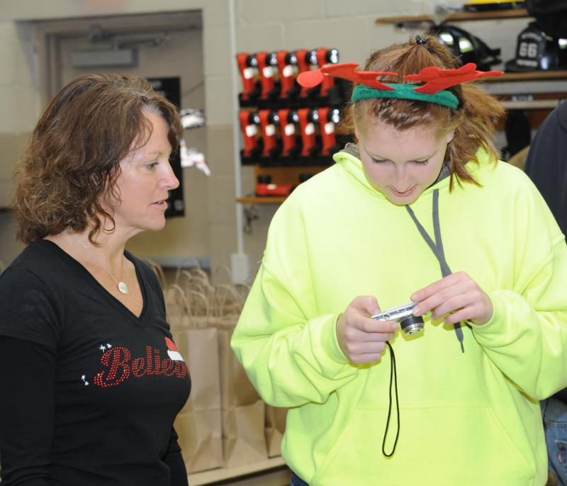 Breakfast with Santa on 12/06/14.  Photos by Curt Werner