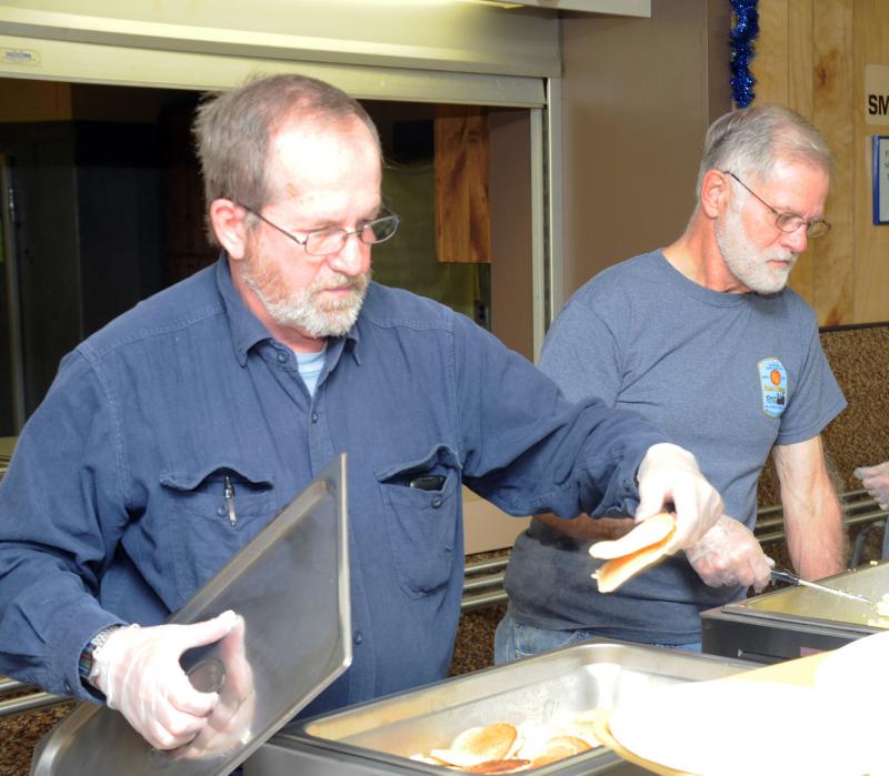 Breakfast with Santa on 12/06/14.  Photos by Curt Werner