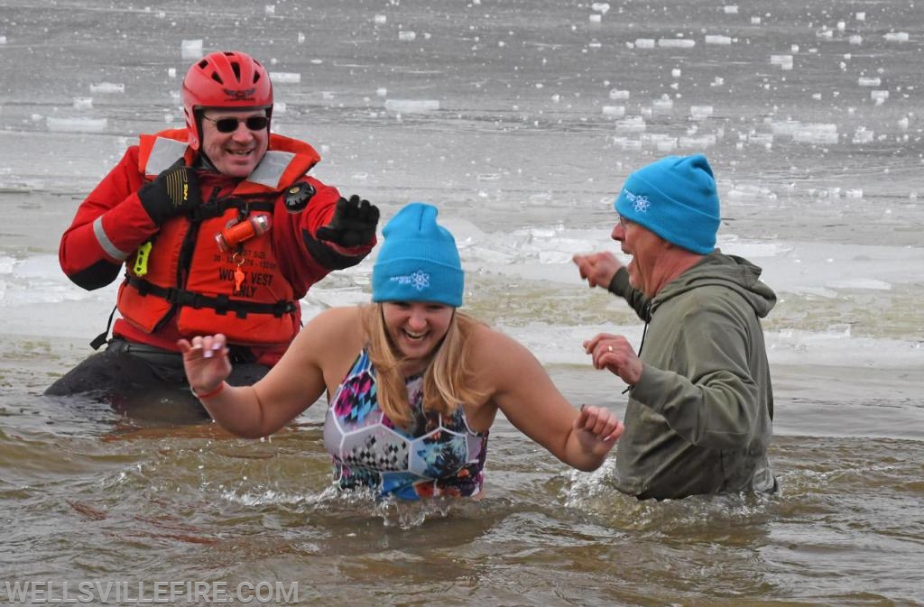 Polar Plunge on Saturday, January 26, at Gifford Pinchot State Park. photos by curt werner