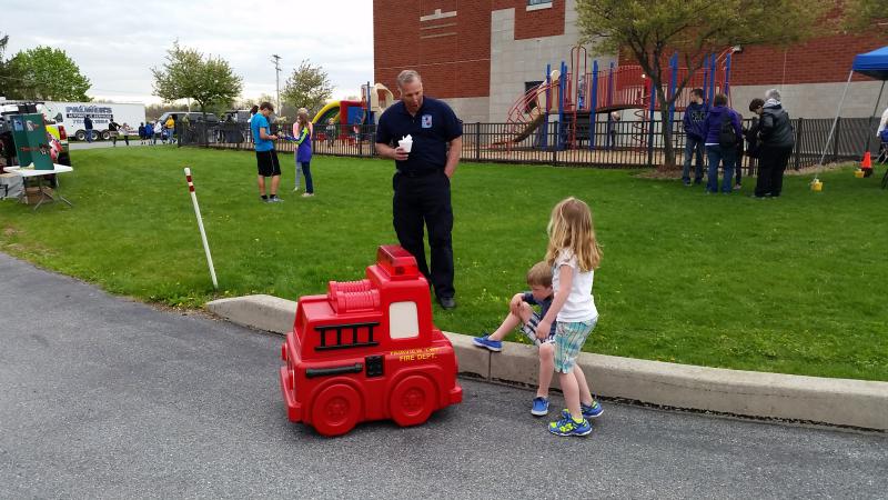 5/1/15 - Wellsville Fire Company participated in May Fair held at South Mountain Elementary School. 