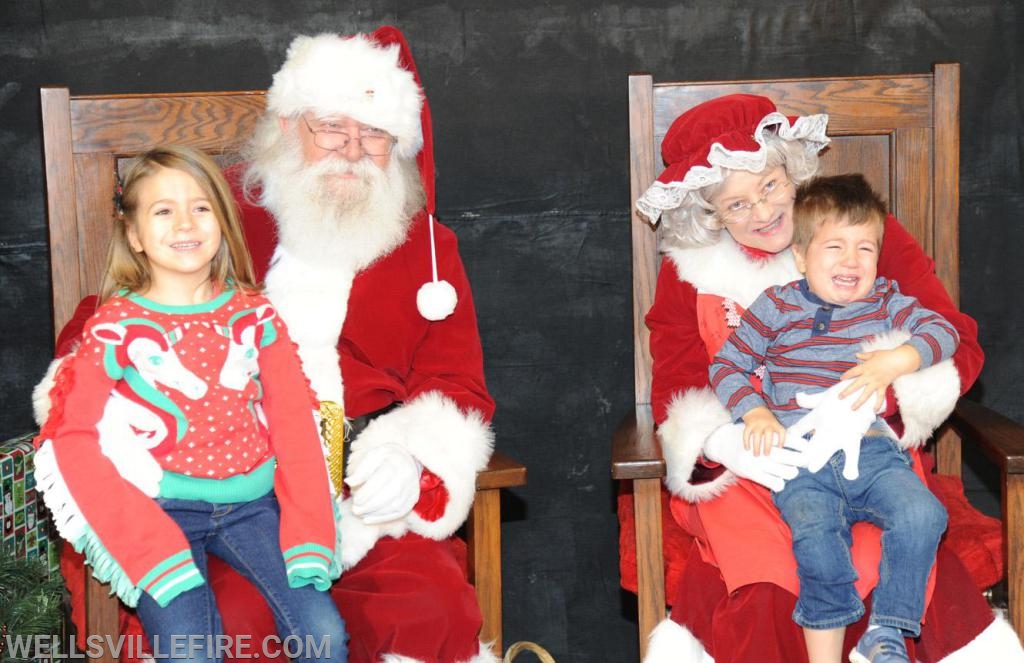 Breakfast With Santa on Saturday, December 7.  photos by curt werner