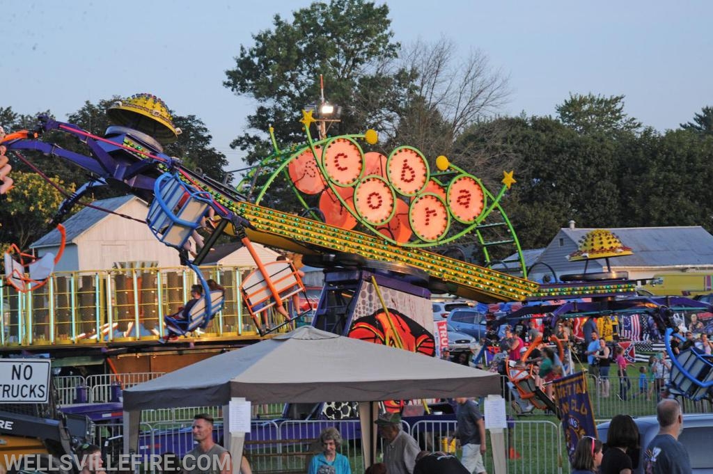 78th annual Wellsville Fire Co. Carnival, August 8. 9 and 10th. photos by curt werner