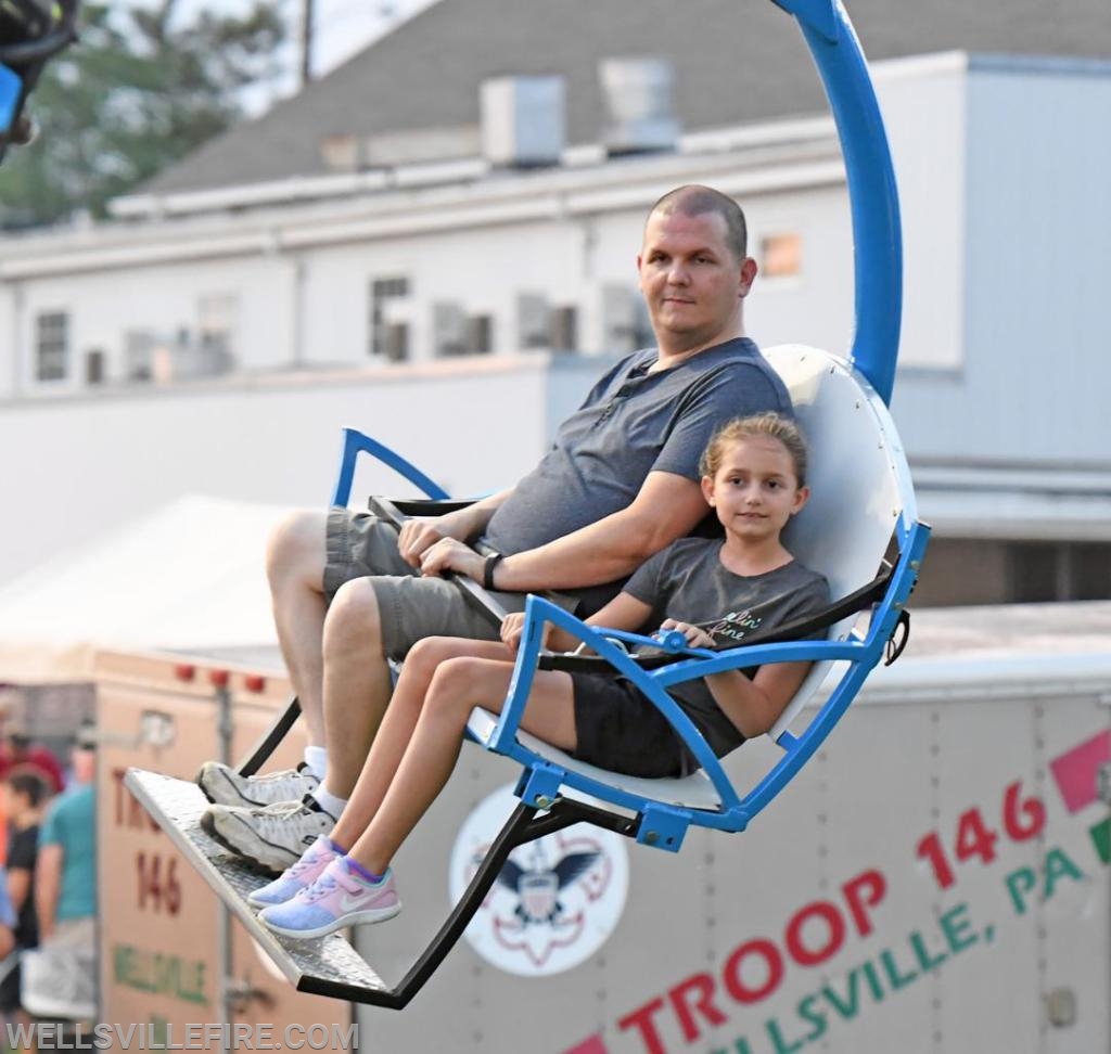 78th annual Wellsville Fire Co. Carnival, August 8. 9 and 10th. photos by curt werner