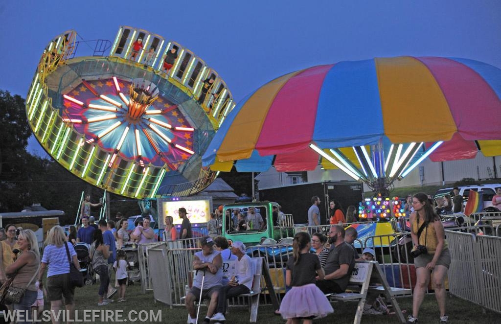 78th annual Wellsville Fire Co. Carnival, August 8. 9 and 10th. photos by curt werner