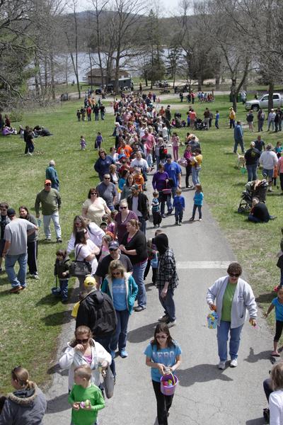 2014 Easter Egg Hunt held @ Pinchot Park sponsored by Wellsville Fire Co., Pinchot Lions and Lionesses. Photo by Vince Brown