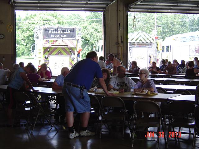 Annual appreciation picnic for everyone who helps @ the fire house throughout the year  6/30/13 - Photo by Stacy Shank