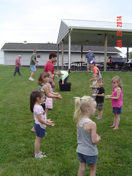 2014 Appreciation Picnic - Water balloon toss - Photo by Stacy Shank