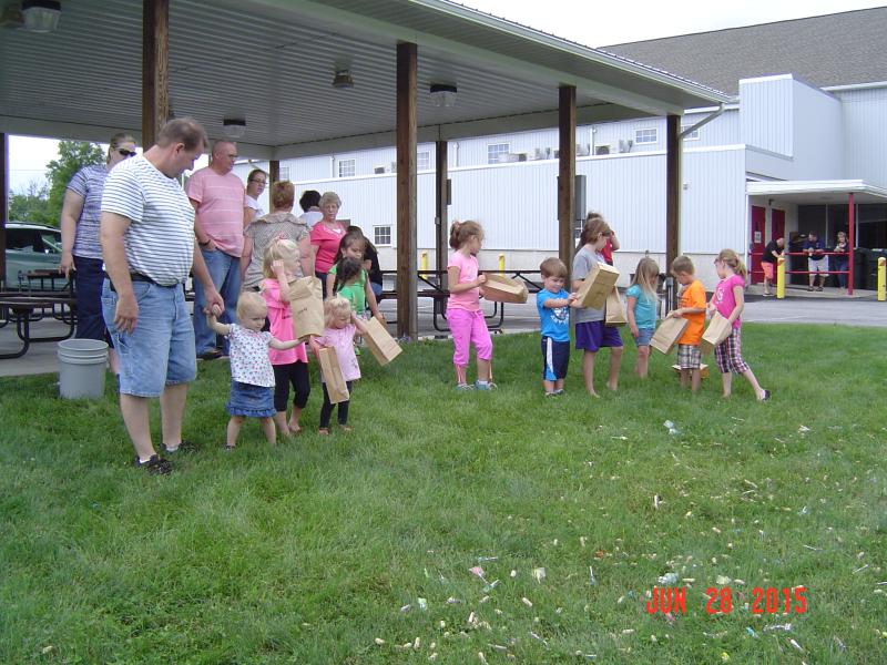 Annual Appreciation Picnic - Candy Scramble. Photo by Stacy Shank 6-28-15