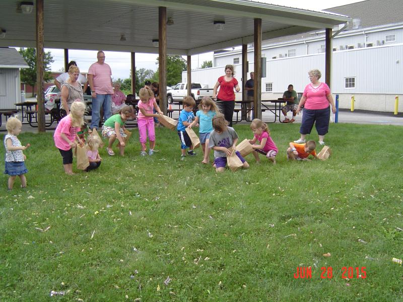 Annual Appreciation Picnic - Candy Scramble. Photo by Stacy Shank 6-28-15