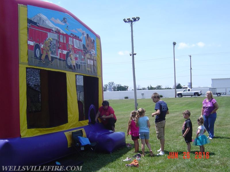 Bounce house fun-Appreciation Picnic June 26, 2015, photo by Stacy Shank