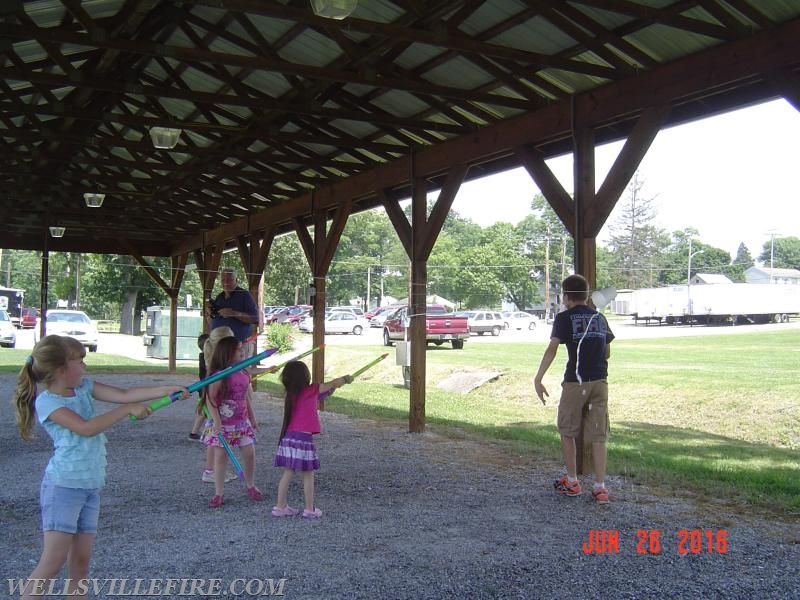 Squirt the cup relay-Appreciation Picnic June 26, 2015, photo by Stacy Shank