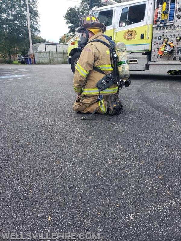 Fire Prevention at Wellsville Elementary School  and local daycare's - 10/10/18