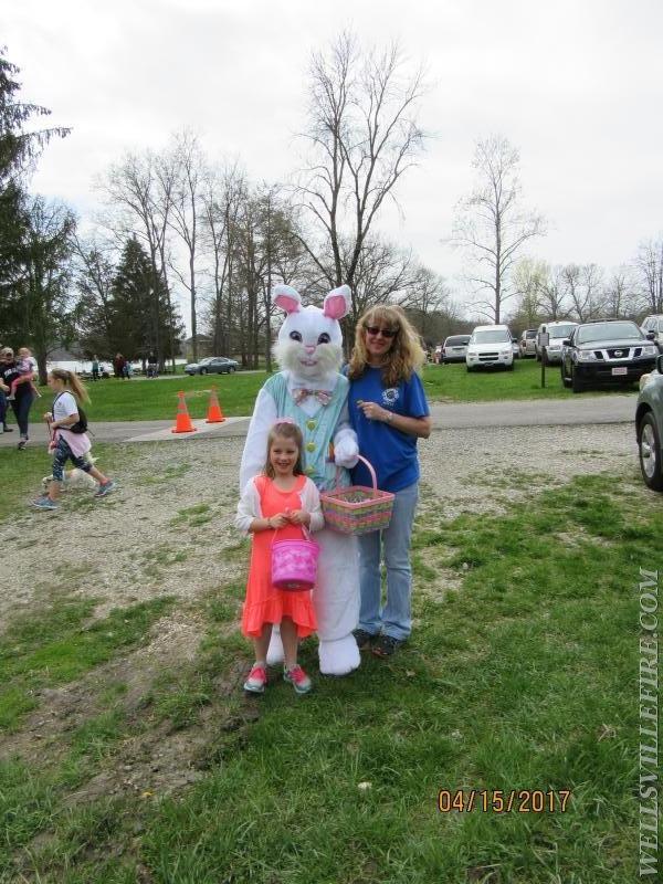 The Easter Bunny at the Annual Egg Hunt
Photo by Stacy Shank 4-15-17
Gifford Pinchot Quaker Race Day Use Area