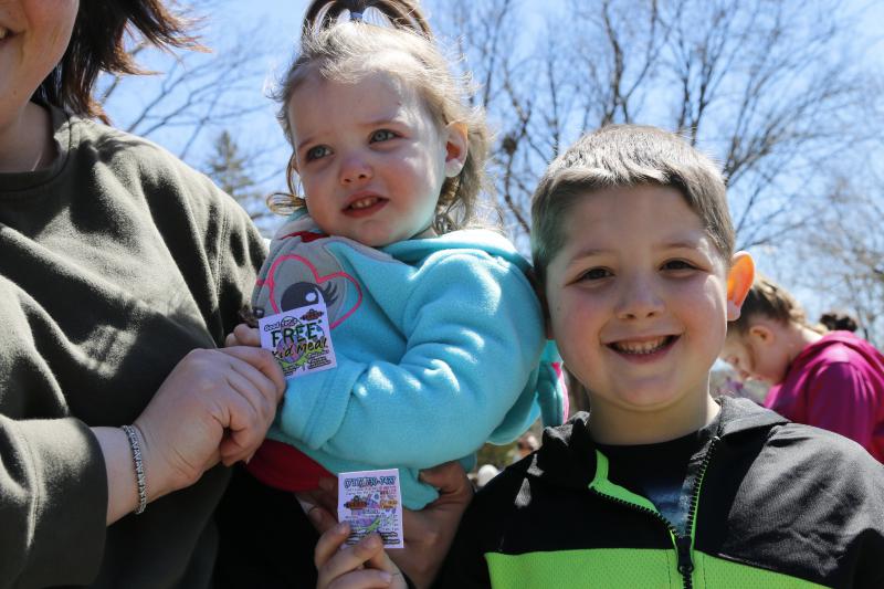 Some of the Texas Roadhouse kids meal coupons, 4-4-15, - Photo by Vince Brown