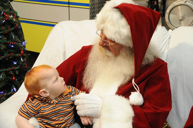 Breakfast with Santa on Saturday, December 7.  Photos by Curt Werner