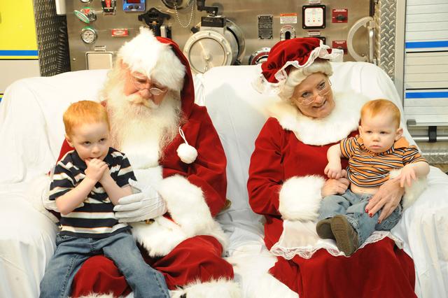 Breakfast with Santa on Saturday, December 7.  Photos by Curt Werner