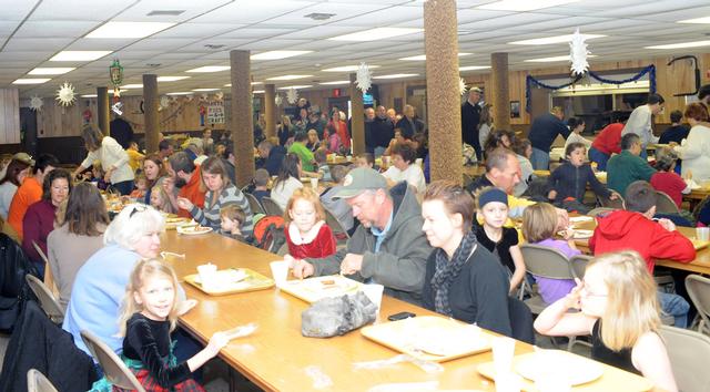 Breakfast with Santa on Saturday, December 7.  Photos by Curt Werner