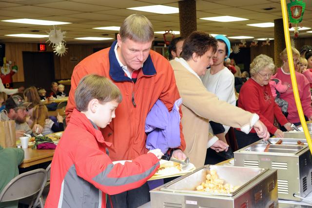 Breakfast with Santa on Saturday, December 7.  Photos by Curt Werner