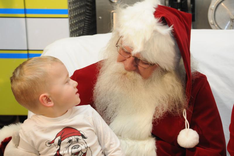 Breakfast with Santa on 12/06/14.  Photos by Curt Werner