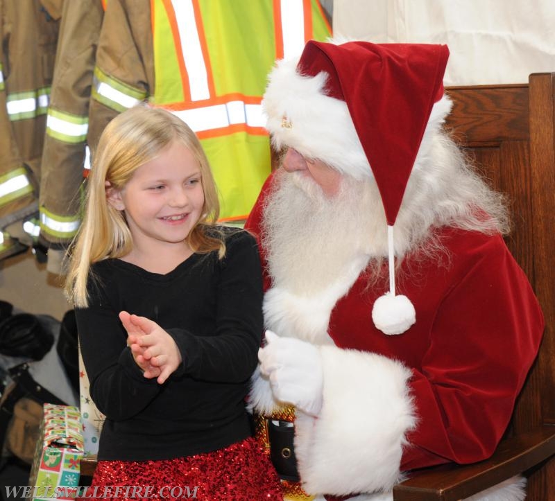 Breakfast with Santa on December 2, 2017. photos by curt werner