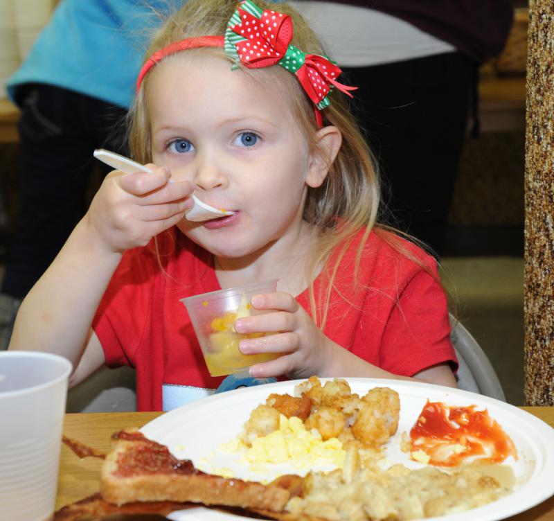 Breakfast with Santa on Saturday, December 5, 2015.  photos by curt werner
