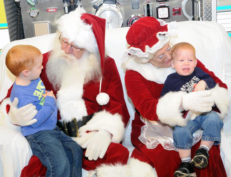 Breakfast with Santa on 12/06/14.  Photos by Curt Werner