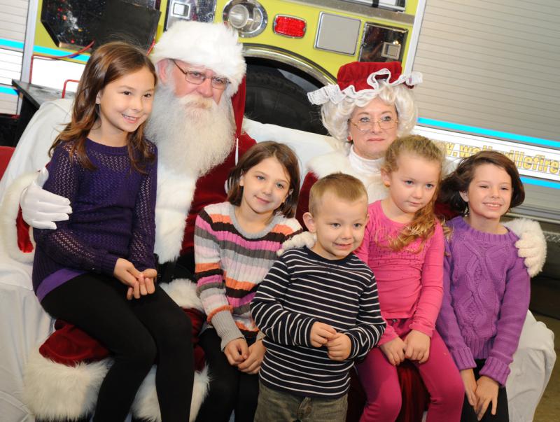 Breakfast with Santa on Saturday, December 5, 2015.  photos by curt werner