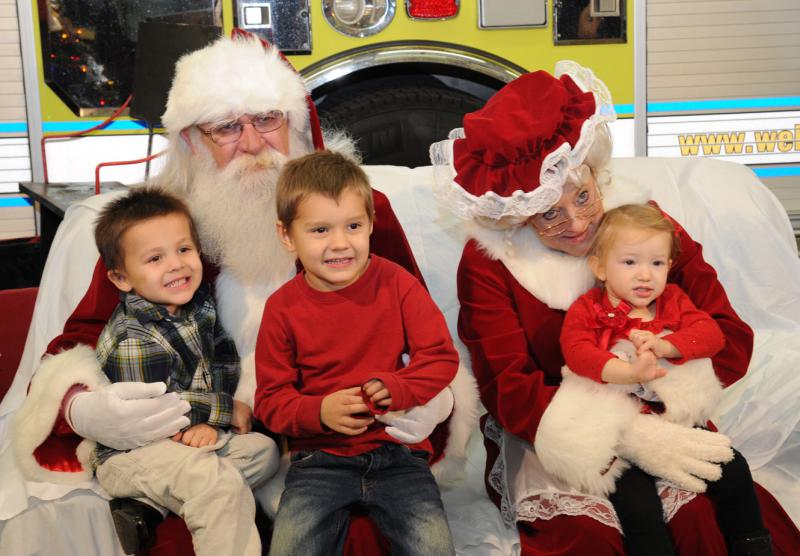 Breakfast with Santa on Saturday, December 5, 2015.  photos by curt werner