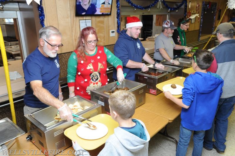 Breakfast with Santa on December 2, 2017. photos by curt werner