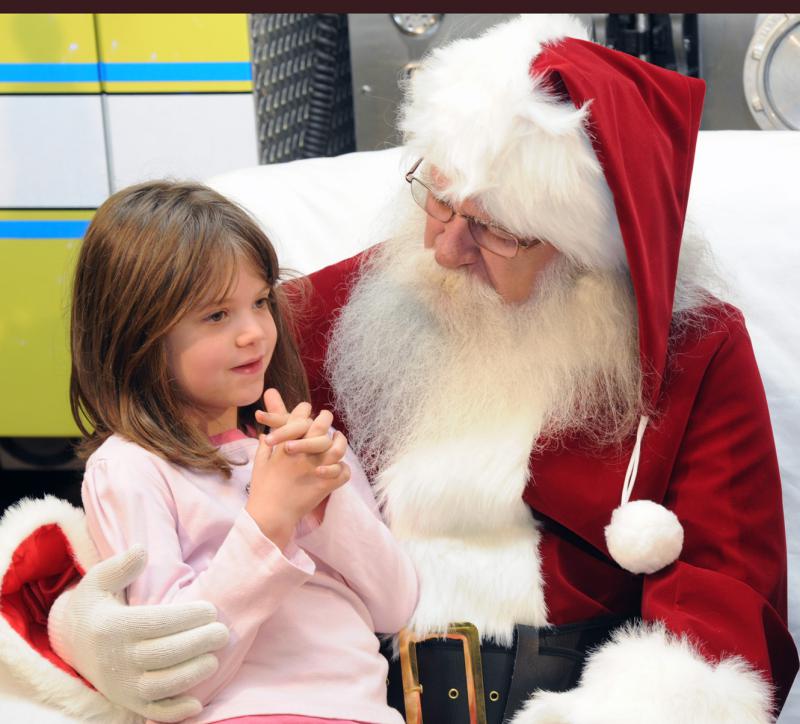 Breakfast with Santa on 12/06/14.  Photos by Curt Werner