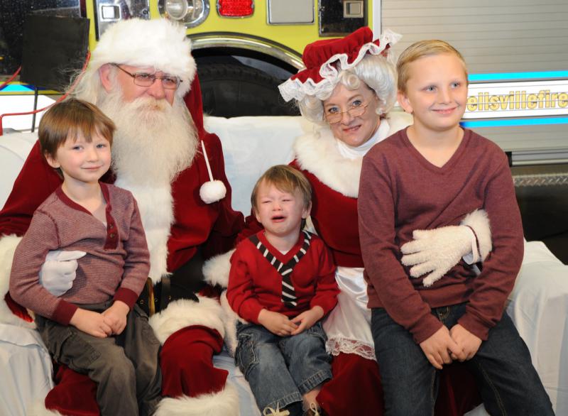 Breakfast with Santa on Saturday, December 5, 2015.  photos by curt werner