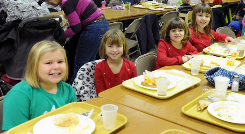 Breakfast with Santa on Saturday, December 5, 2015.  photos by curt werner