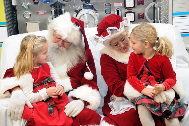 Breakfast with Santa on 12/06/14.  Photos by Curt Werner