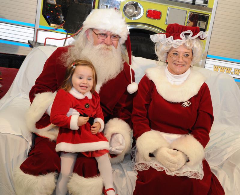 Breakfast with Santa on Saturday, December 5, 2015.  photos by curt werner