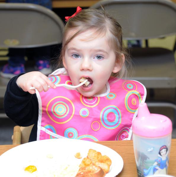 Breakfast with Santa on 12/06/14.  Photos by Curt Werner