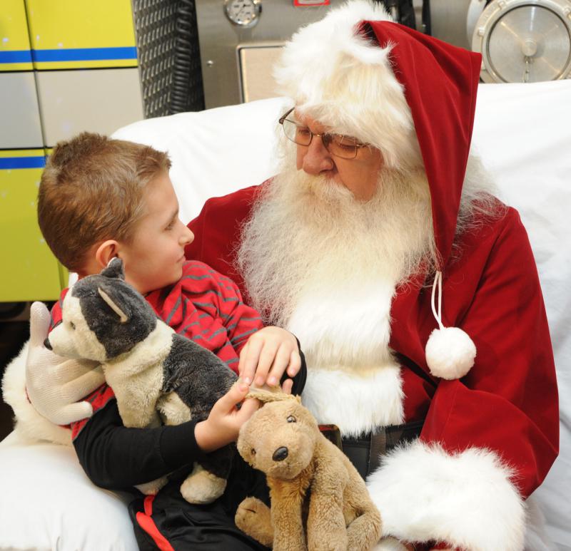 Breakfast with Santa on 12/06/14.  Photos by Curt Werner