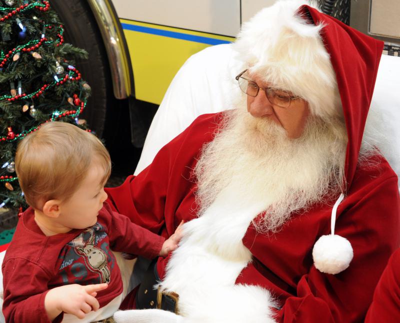 Breakfast with Santa on 12/06/14.  Photos by Curt Werner