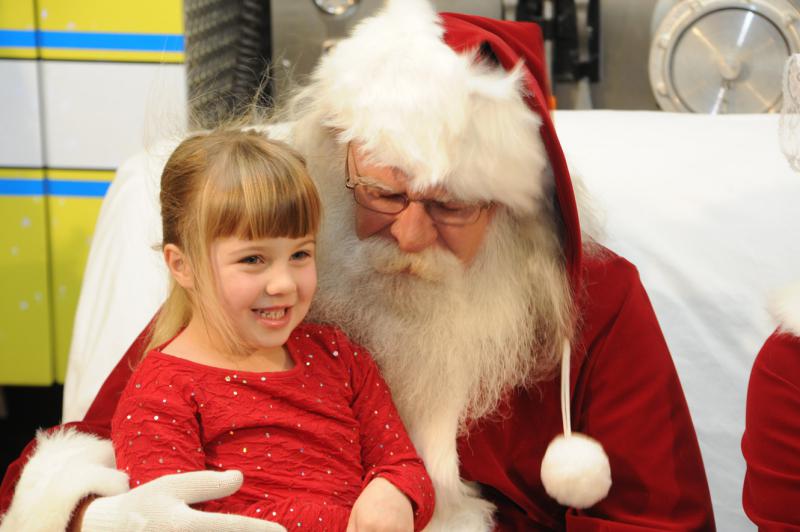 Breakfast with Santa on 12/06/14.  Photos by Curt Werner