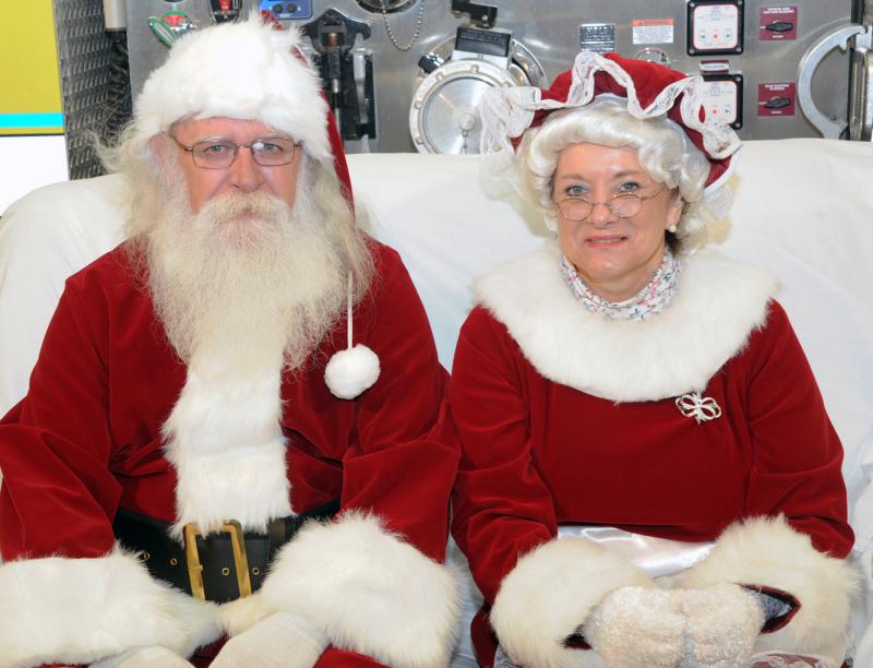 Breakfast with Santa on 12/06/14.  Photos by Curt Werner