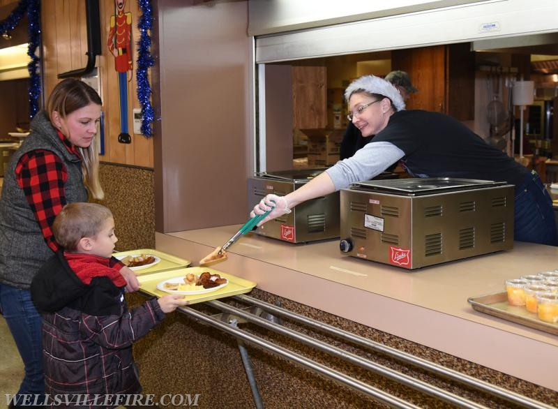 Breakfast with Santa on Saturday, December 3, 2016.  photos by curt werner