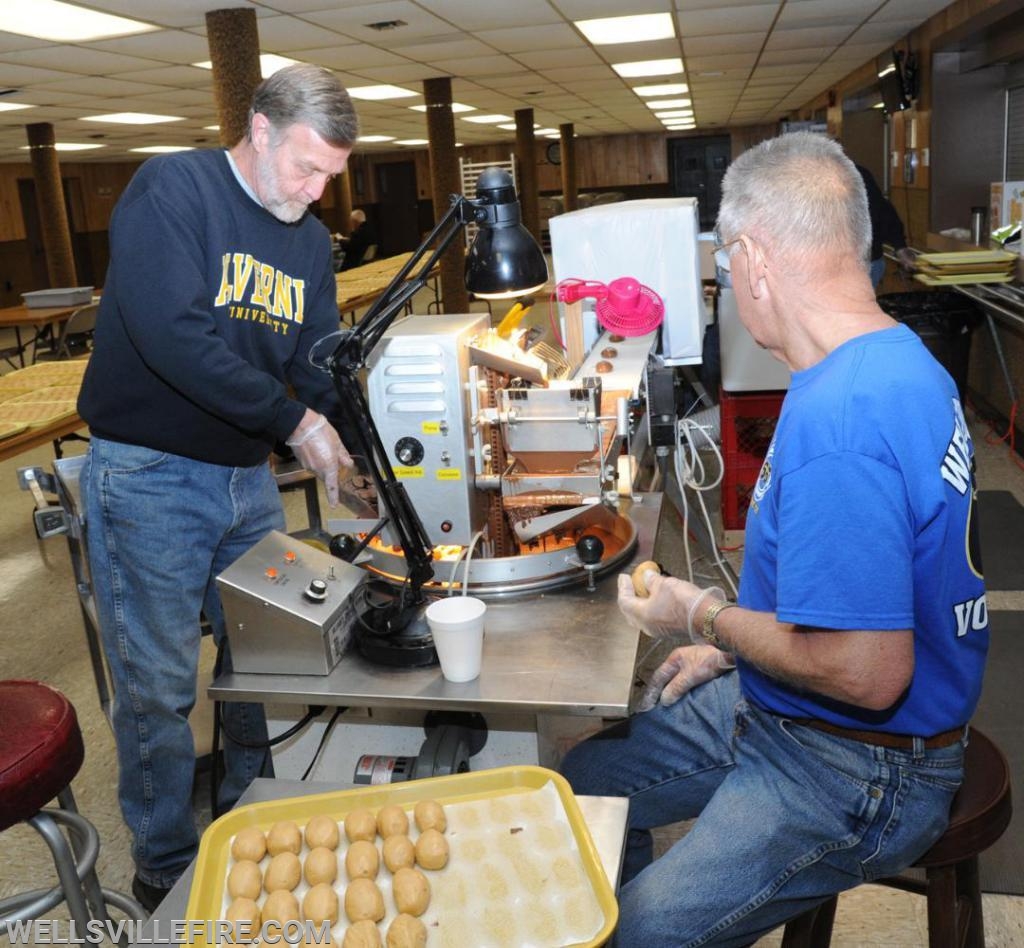 Monday, March 18, 2019, making peanut butter eggs. photos by curt werner