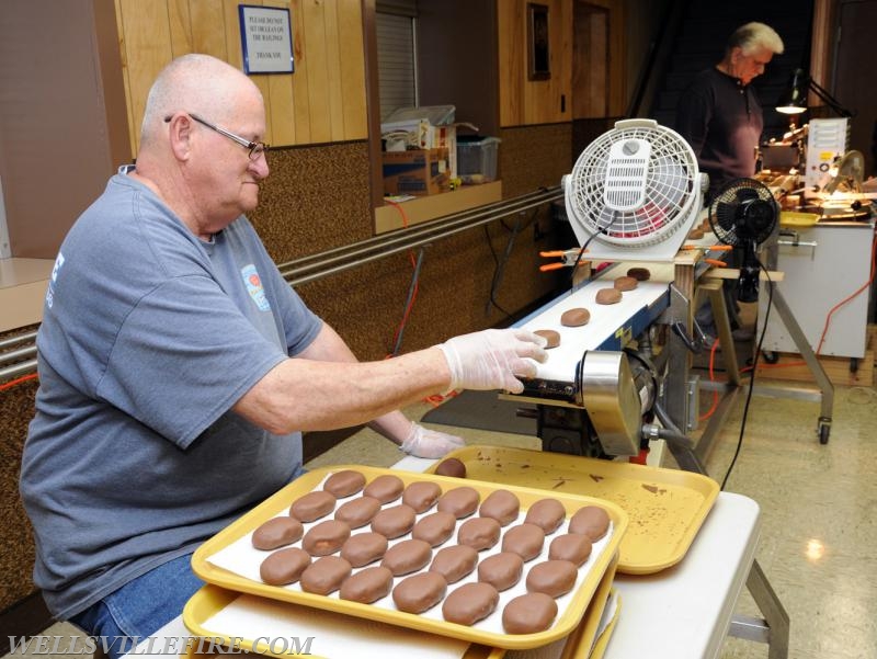 Making Peanut Butter Easter Eggs on Monday, February 13. Photos by Curt werner
