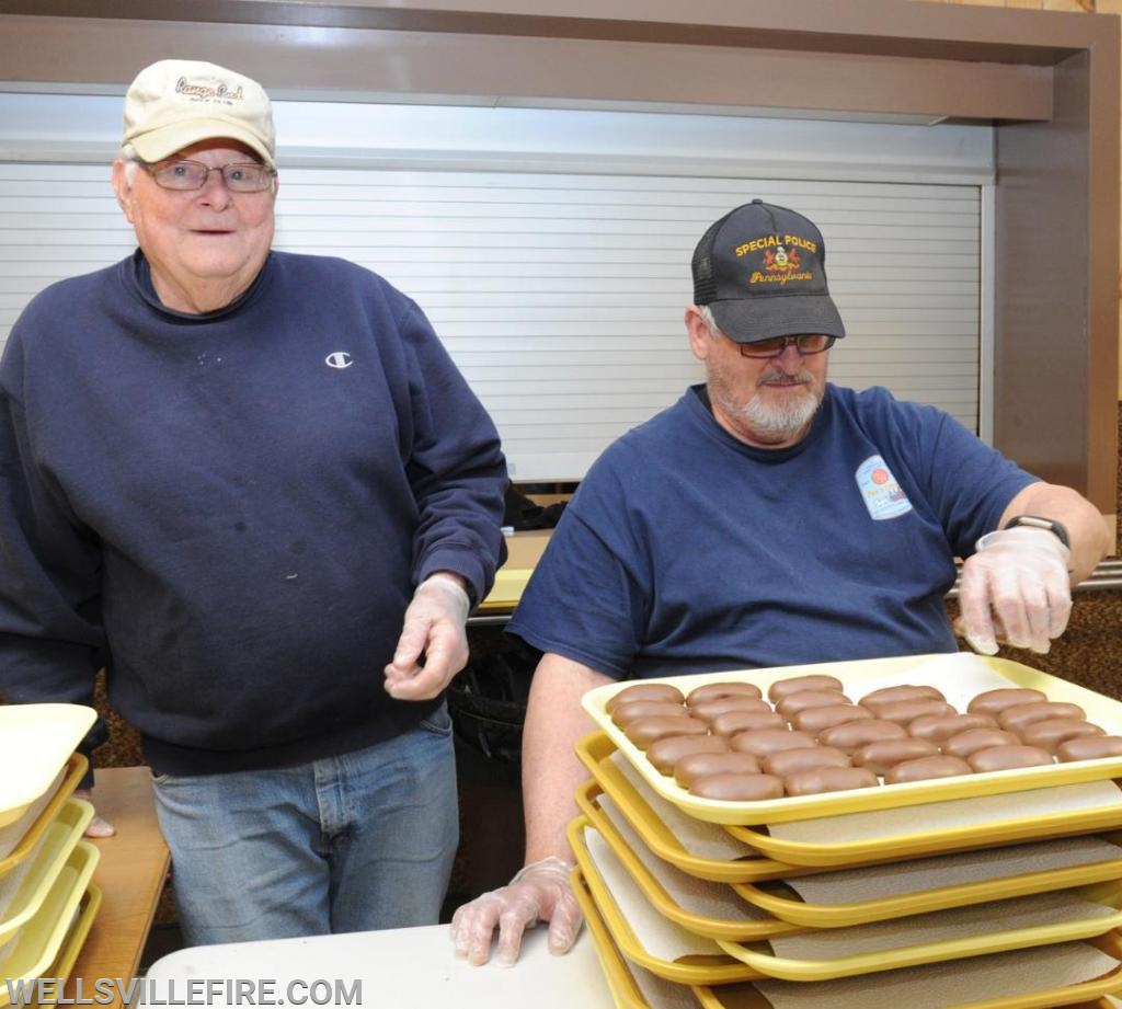 Monday, March 18, 2019, making peanut butter eggs. photos by curt werner